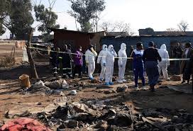 Gunmen kill 12 in Johannesburg informal settlement, police say