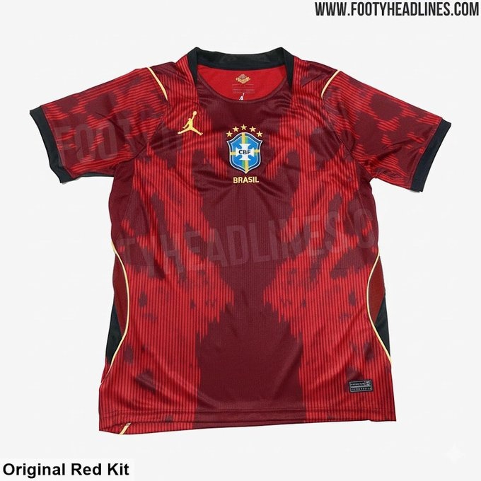 Brazil Blocks Red Goalkeeper Shirts Before Scotland Match