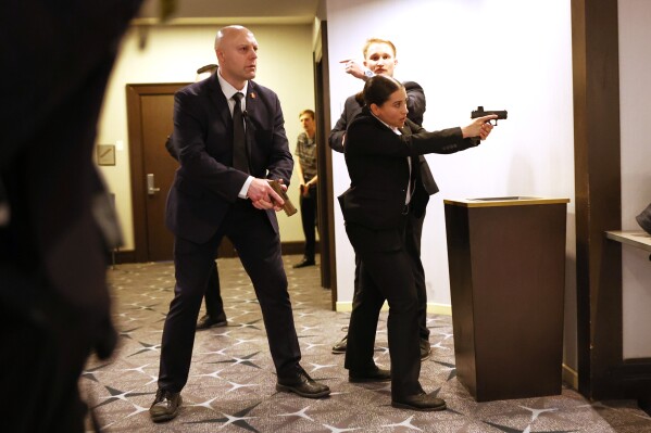 Inside the security layers at the ‘Hinckley Hilton’ after dinner shooting