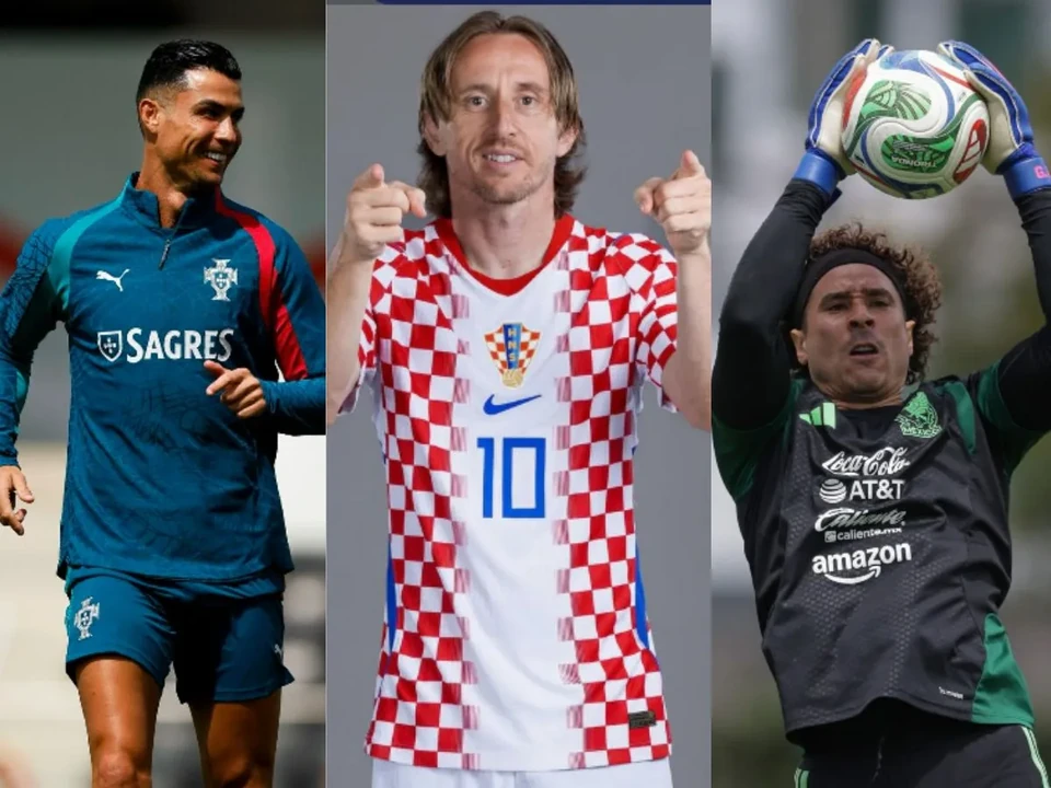 From Cristiano Ronaldo to Luka Modric, here are the 10 oldest players competing at the 2026 World Cup