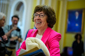 La course de Susan Collins dans le Maine met en jeu l’influence au Sénat — et des fonds fédéraux